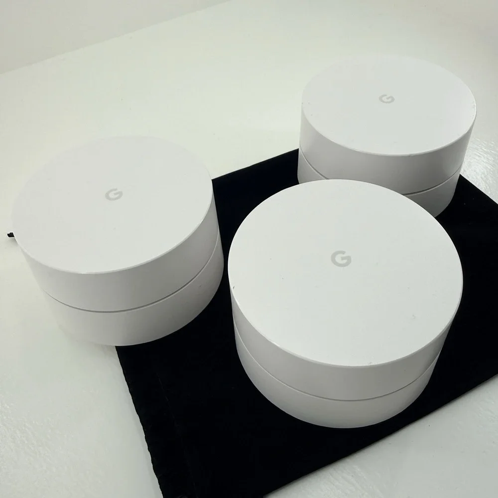 GOOGLE Dual-Band AC1200 Mesh Wi-Fi Routers Lot of 3 AC-1304 5289